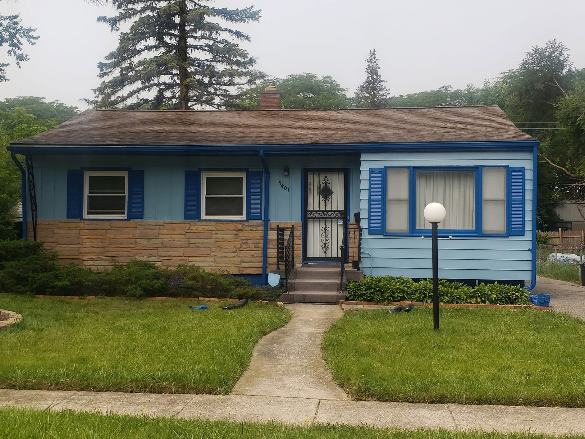 Exterior after painting